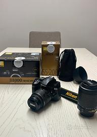 Nikon D3300 + 18-55mm + 55-200mm | Kit completo