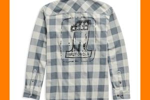 CAMICIA A QUADRI H-D LOGO N. 1 UOMO