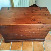 cassa baule in legno 