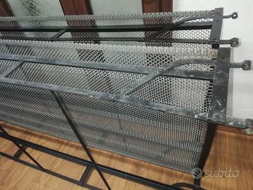 letto e  rete stile antico 