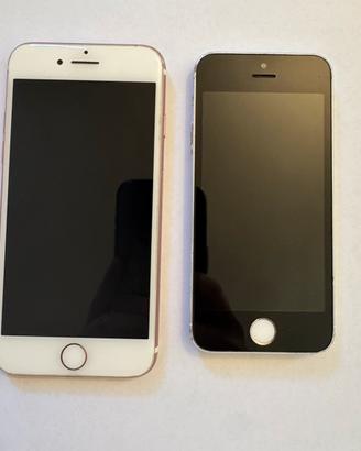 Lotto iPhone ricambi 7 Rosa 128GB + 5s 16GB
