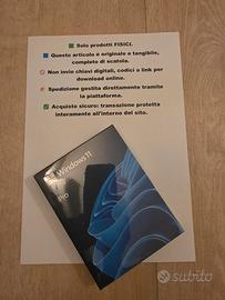 Windows 11 pro USB chiavetta ITA 64 bit