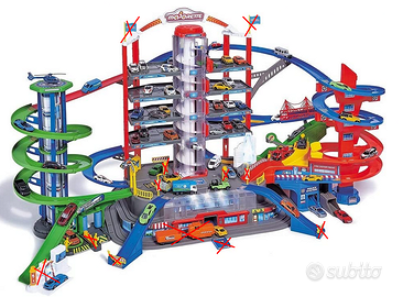 Gioco Majorette garage macchinine