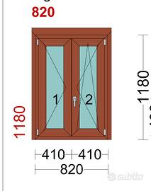 N. 11 Infissi in legno massello
