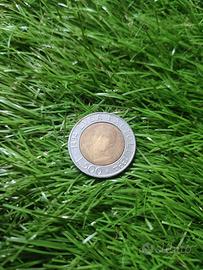 Vecchia moneta 500 lire