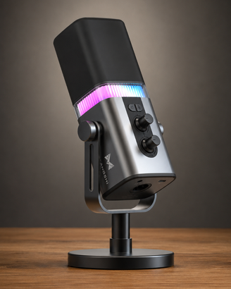 Microfono USB/XLR MAILANGSHI D2 Pro RGB NUOVO