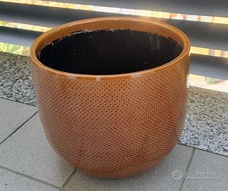 Coprivaso ceramica Gabriel “Terra di Siena”