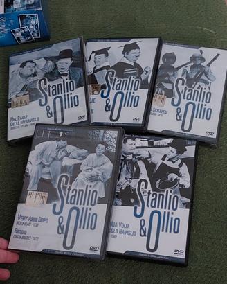 cofanetto dvd Stanlio e Ollio