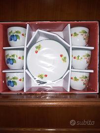 Set 6 tazzine Caffè Tognana Metropolis 