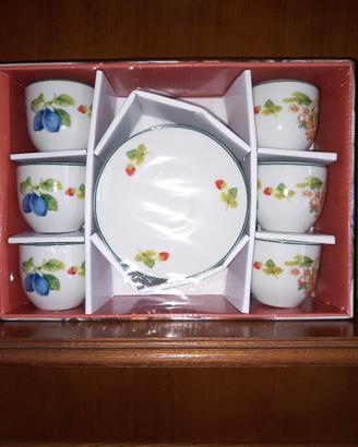 Set 6 tazzine Caffè Tognana Metropolis 