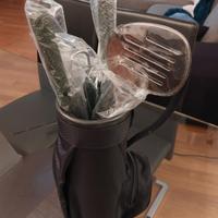 Set Kit Accessori Barbecue Golf Grillbesteck