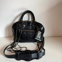 Balenciaga classic bowling 30 arena lambskin