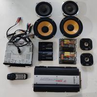 Impianto audio Focal completo per auto