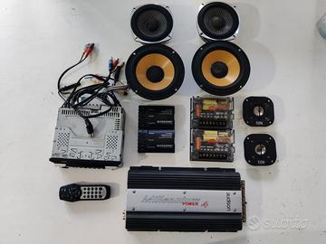Impianto audio Focal completo per auto