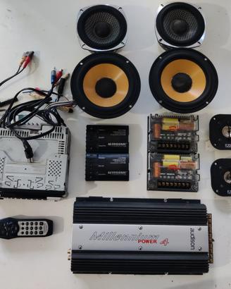 Impianto audio Focal completo per auto