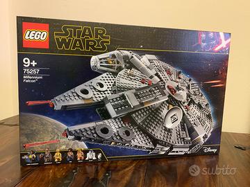 LEGO 75257 MILLENIUM FALCON STAR WARS SIGILLATO