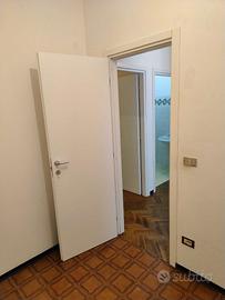 Porte in laminato colore bianco