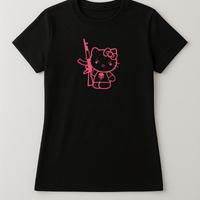 Maglia nera Hello Kitty AK