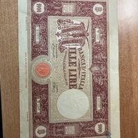 Banconota da lire 1000 GRANDE "M" Repubblica