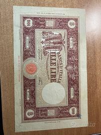 Banconota da lire 1000 GRANDE "M" Repubblica