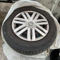 cerchi in ferro da 14 " vw polo