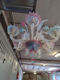 Lampadario veneziano Murano 