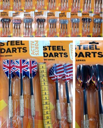 Lotto stock freccette tiro a segno, 18 confezioni