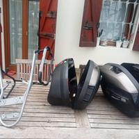 Borse laterali più telaio di supporto