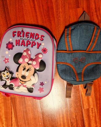 Zainetti asilo/tempo libero - Minnie Disney