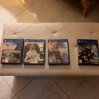 Set giochi ps4