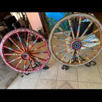 Ruote centenarie da carretto