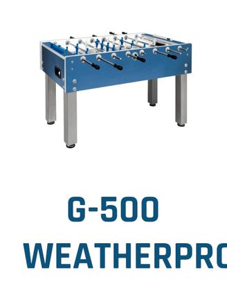 calcio balilla garlando g500 weatherproof  nuovo 
