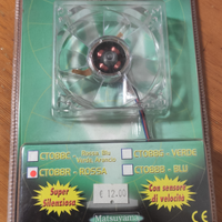 Ventola pc 80 x 80 modding led colorata