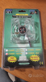Ventola pc 80 x 80 modding led colorata