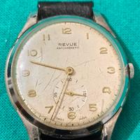Orologio REVUE vintage anni 40 automatico 