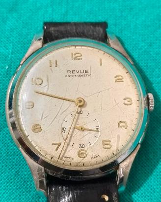 Orologio REVUE vintage anni 40 automatico 