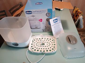 sterilizzatore per ciucci, tettarelle e biberon 