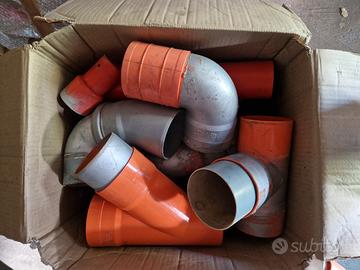 tubi arancione scarico 