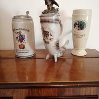 3 boccali da birra 