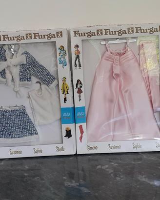 4 Abiti ALTA MODA FURGA Riproduzione De Agostini