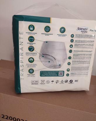 Pannoloni adulti unisex mutandine tg L 8 pacchi