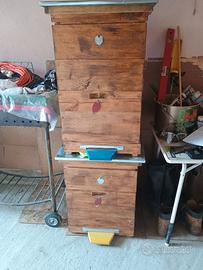 2 Arnie per api in legno massello nuove