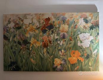 Grande tela decorativa con colori vivaci
