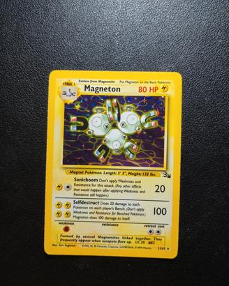 Magneton Holo Exc++  Carte Pokemon Set Fossil