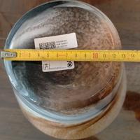 vaso in vetro colorato