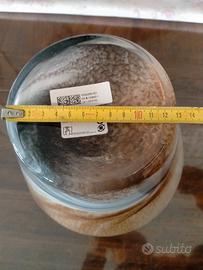 vaso in vetro colorato