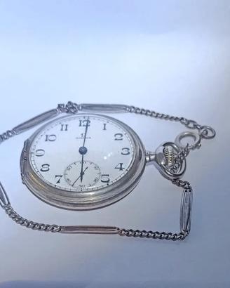 Orologio Da Tasca Omega Geneve In Argento 800 Funz