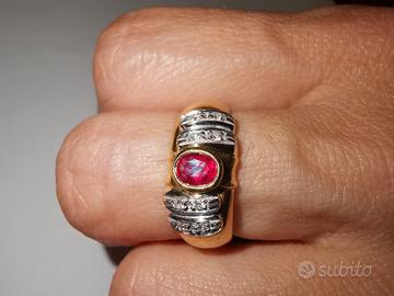 Anello in oro giallo 