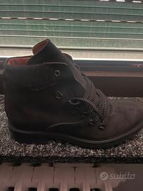 stivaletto grigio Bottega Marchigiana