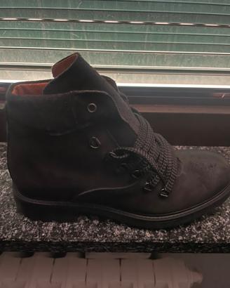 stivaletto grigio Bottega Marchigiana